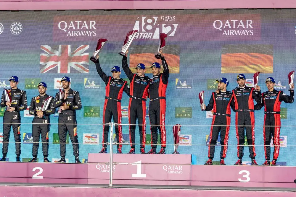 Callum Ilott (UK), Will Stevens (UK), Norman Nato (F), Hertz Team Jota - Laurens Vanthoor (B), Kevin Estre (F), Andre Lotterer (D), Porsche Penske Motorsport - Frederic Makowiecki (F), Michael Christensen (DK), Matt Campbell (AUS), Porsche Penske Motorsport